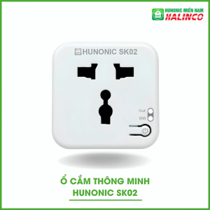 Ổ Cắm Thông Minh SK02 - Điều Khiển Qua Điện Thoại 6 Ổ Cắm Thông Minh Hunonic SK02