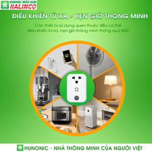 Ổ Cắm Thông Minh Hunonic SK01