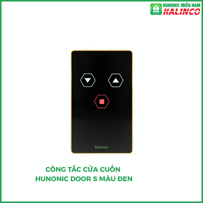 Công Tắc Cửa Cuốn Wifi Hunonic Door S – Phiên Bản Mới 2026 3 Công Tắc Cửa Cuốn Door S