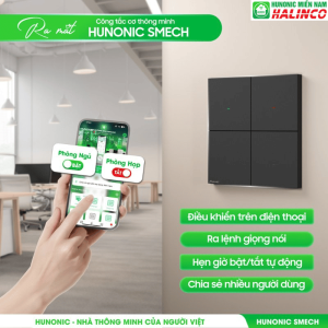 Công Tắc Cơ Thông Minh Hunonic Smech