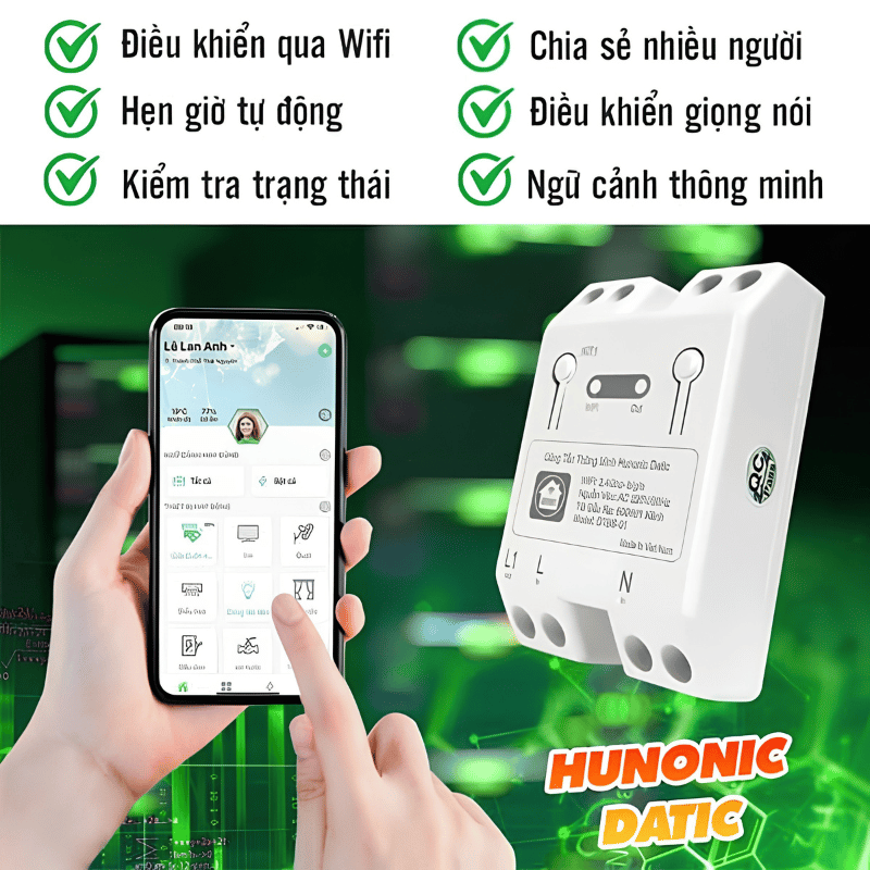 Công Tắc Thông Minh Datic Basic 
