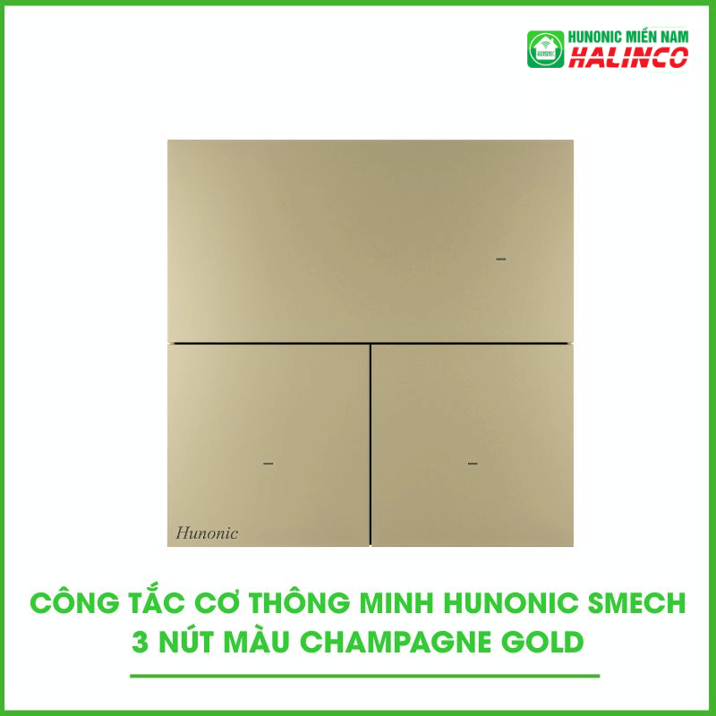Công Tắc Cơ Thông Minh Hunonic Smech - Màu Vàng 7 20