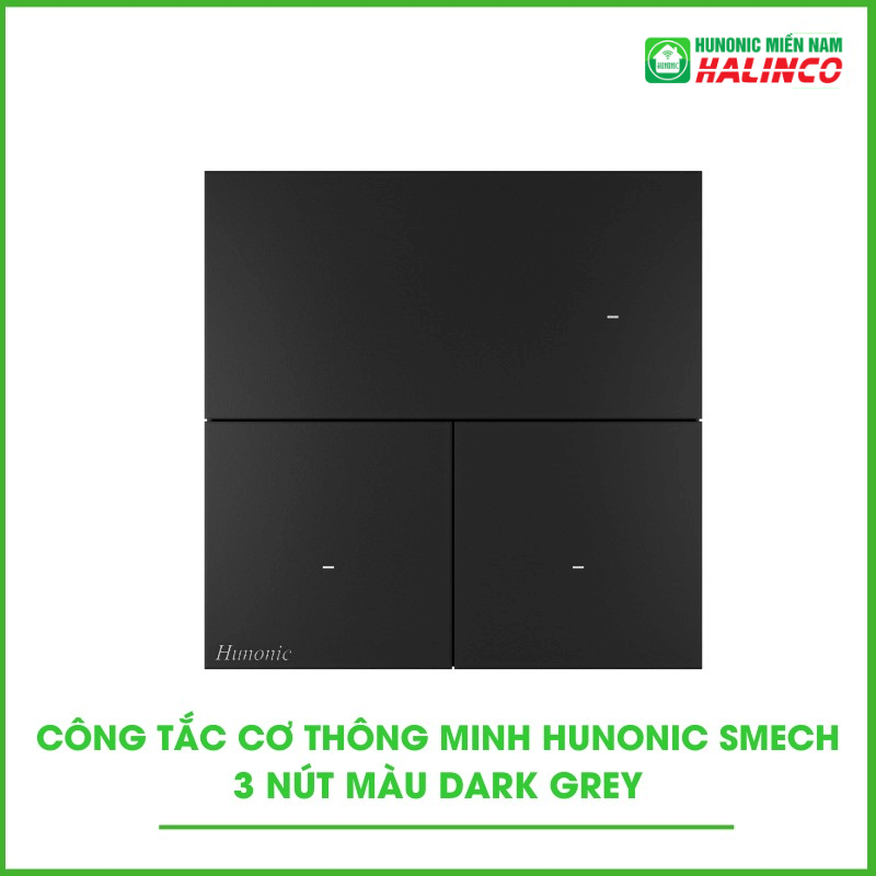 Công Tắc Cơ Thông Minh Hunonic Smech - Màu Xám 7 23