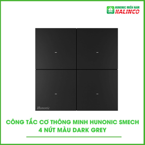 Công Tắc Cơ Thông Minh Hunonic Smech - Màu Xám 15 24