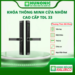 Khoá Thông Minh Cửa Nhôm Cao Cấp TDL 33