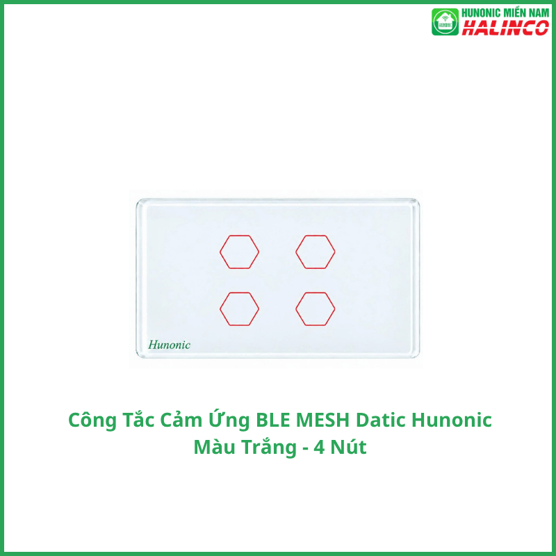 Công Tắc Cảm Ứng BLE Mesh Hunonic Datic Màu Trắng 7 4
