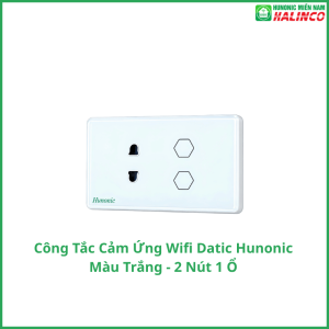 Công Tắc Cảm Ứng Wifi Hunonic Datic - Màu Trắng 17 Công Tắc Cảm Ứng Wifi Hunonic Datic