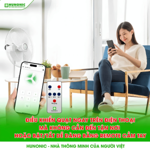 Ổ Cắm Quạt Thông Minh SK18 – Điều Khiển Qua Điện Thoại 9 Ổ Cắm Quạt Thông Minh Hunonic SK18