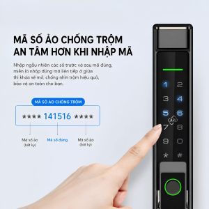 Khoá Thông Minh Cửa Nhôm Cao Cấp TDL 33 15 Khoá Thông Minh Cửa Nhôm Cao Cấp TDL 33