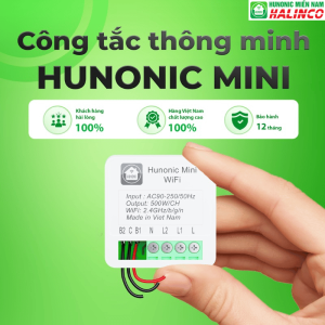 Công Tắc Điều Khiển Từ Xa Hunonic Mini 8 Công Tắc Điều Khiển Từ Xa Hunonic Mini