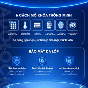 Khoá Thông Minh Cửa Nhôm Cao Cấp TDL 33 18 Khoá Thông Minh Cửa Nhôm Cao Cấp TDL 33