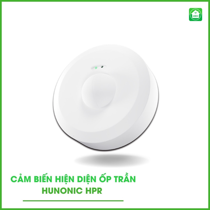 Cảm Biến Hiện Diện Wifi Ốp Trần Hunonic HPR 1 Cảm Biến Hiện Diện Wifi Ốp Trần Hunonic HPR