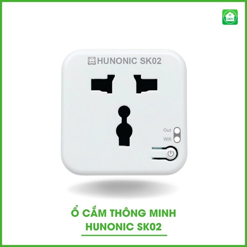 Ổ Cắm Thông Minh Hunonic SK02 – Biến Thiết Bị Thường Thành Thiết Bị Thông Minh 1 HUNONIC SK02
