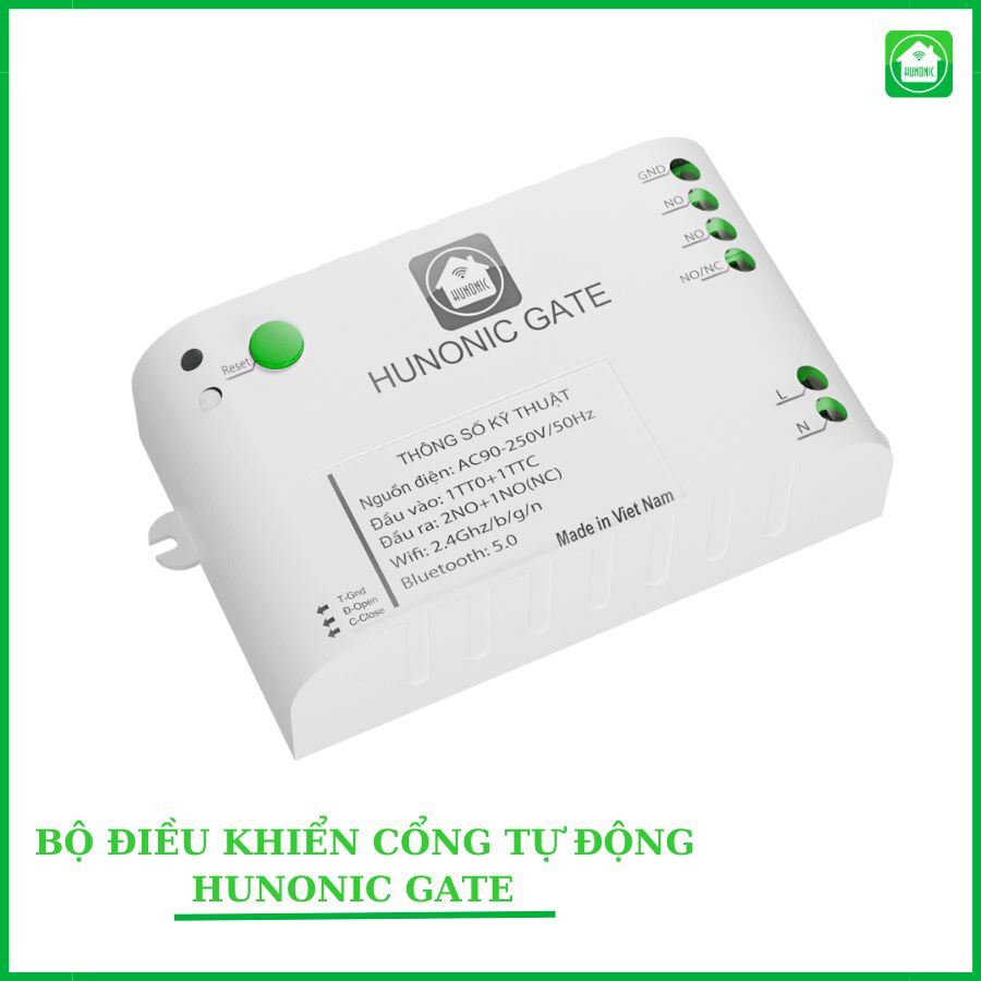 Bộ Điều Khiển Cổng Tự Động Wifi HUNONIC GATE 1 Hunonic Gate