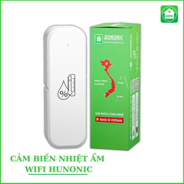 Cảm Biến Nhiệt Ẩm Wifi Hunonic 1 Cảm Biến Nhiệt