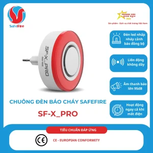 Chuông Đèn Báo Cháy SafeFire SF-X Pro 6 Chuong Den Bao Chay Sf X Pro2 11zon