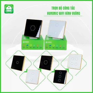 Công Tắc Cảm Ứng Wifi Hình Vuông