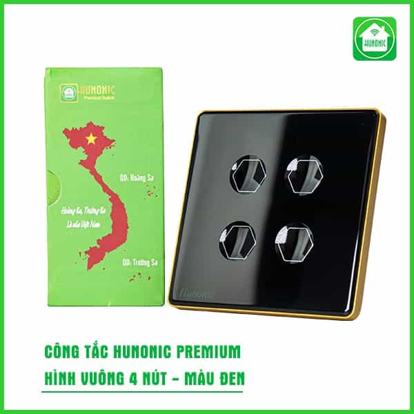 Công Tắc Hunonic Premium Hình Vuông 8 Cong Tac Hunonic Premium Hinh Vuong 7