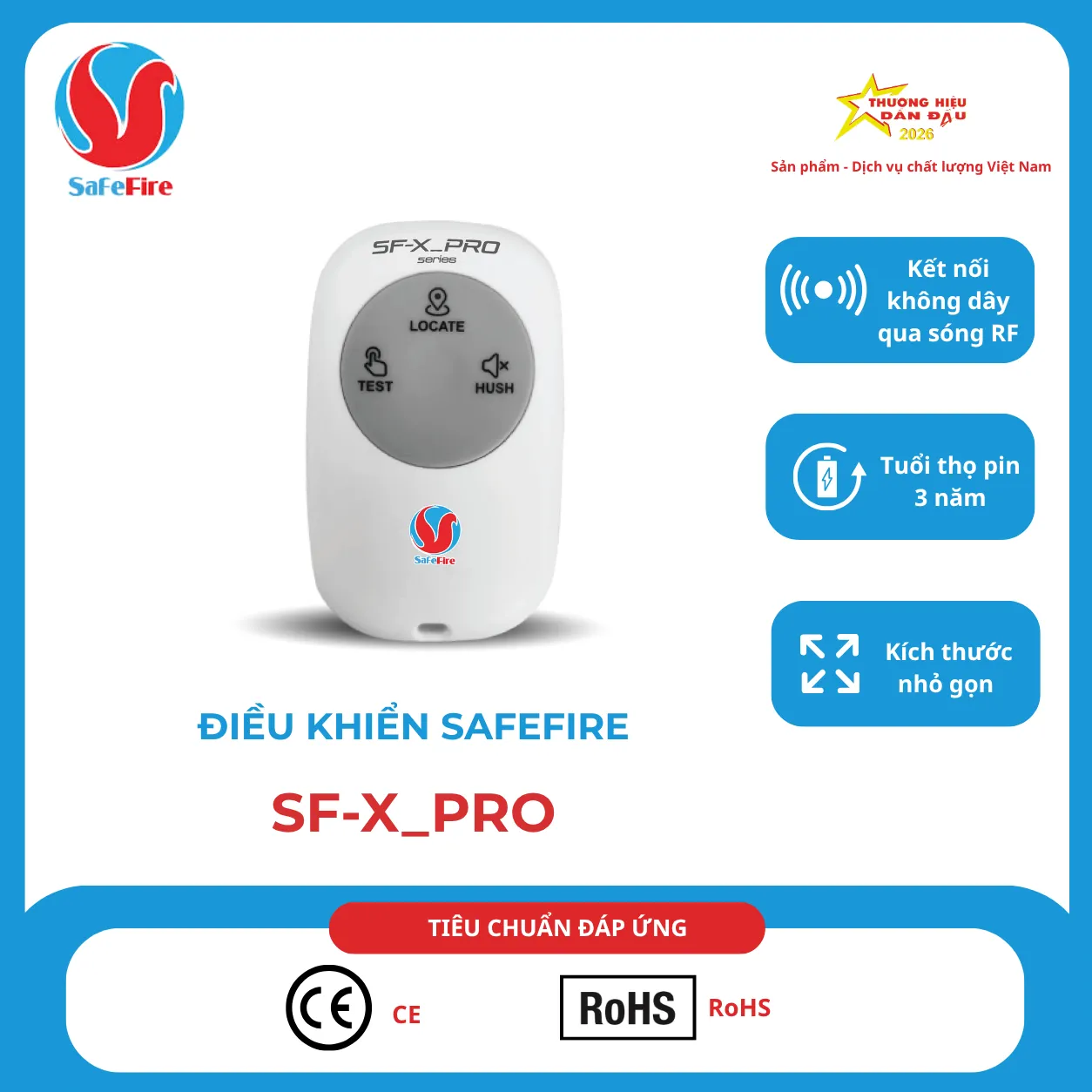 Điều Khiển Từ Xa SafeFire SF-X Pro 2 Dieu Khien Sf X Pro1 11zon