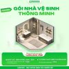 Gói Nhà Vệ Sinh Thông Minh Hunonic 3 Gói Nhà VS Thông Minh
