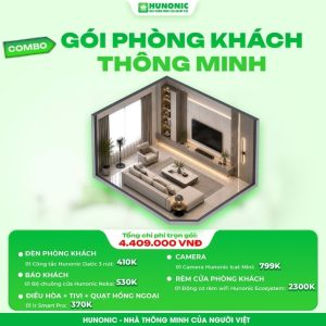 Gói Phòng Khách Thông Minh Cơ Bản Hunonic