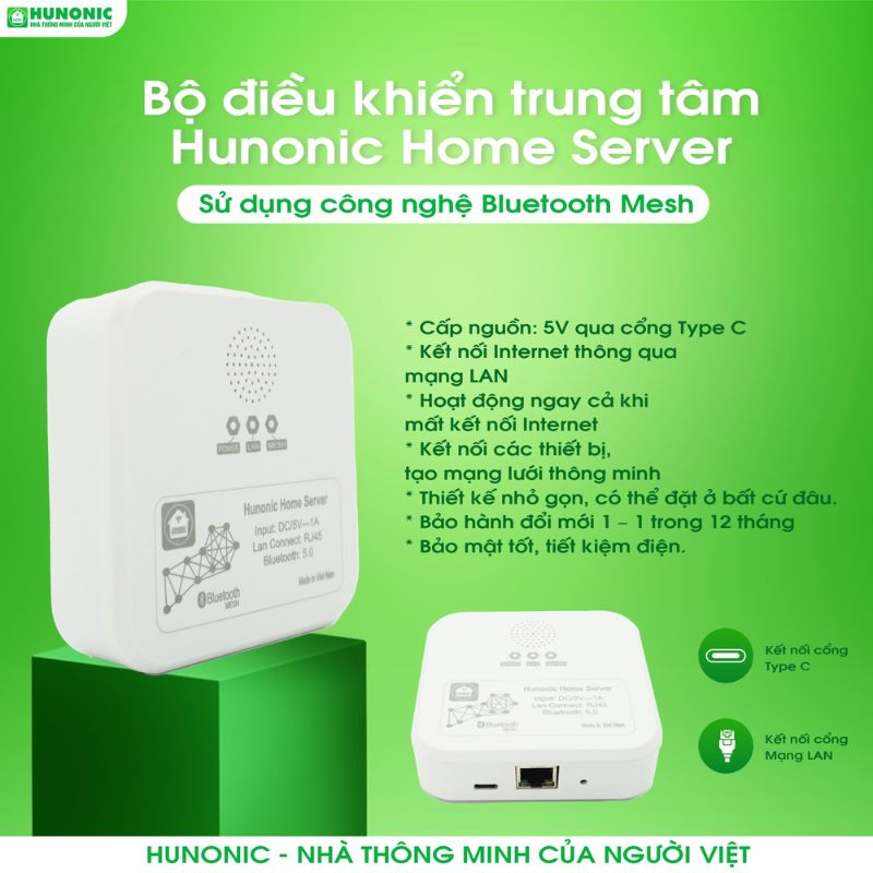 Bộ Điều Khiển Trung Tâm Hunonic Home Server 17 Home Sever Hunonic