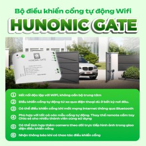 Công Tắc Cảm Ứng Cổng Tự Động Wifi Hunonic Gate 15 Hunonic Gate
