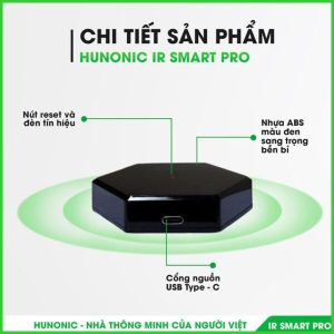 Bộ Điều Khiển Hồng Ngoại Hunonic IR Smart Pro 9 Bộ Điều Khiển Hồng Ngoại Hunonic IR Smart Pro