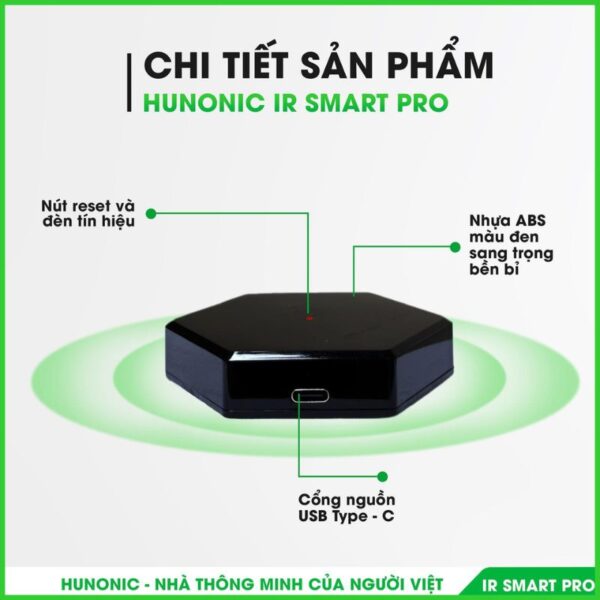 Bộ Điều Khiển Hồng Ngoại Hunonic IR Smart Pro 16 Bộ Điều Khiển Hồng Ngoại Hunonic IR Smart Pro