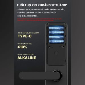 Khóa Cửa Thông Minh Xiaomi Lockin X9 – Khóa Cửa Thông Minh Xiaomi Lockin 17 Khoa Cua Thong Minh Xiaomi Lockin X9 5
