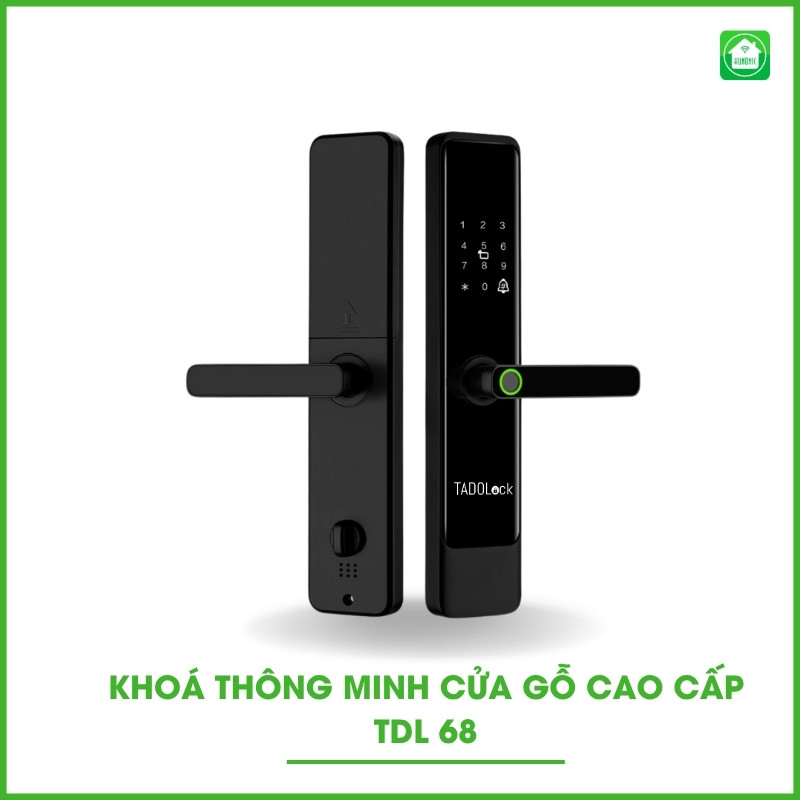 Khoá thông minh cửa gỗ cao cấp 1 Khoa Thong Minh Cua Go Tdl68