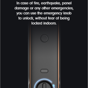 Khoá Thông Minh FaceID Xiaomi Lockin S50F 16 Multile Emergency Knob Desk 02