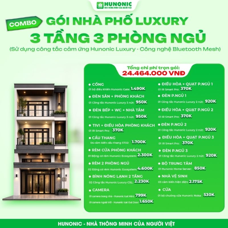Trọn Gói Nhà Phố Luxury Có 3 Tầng 3 Phòng Ngủ 4 Trọn Gói Nhà Phố Luxury Có 3 Tầng 3 Phòng Ngủ