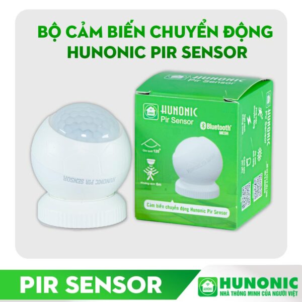Cảm Biến Chuyển Động BLE Hunonic Pir Sensor Hình Cầu 9 Cảm Biến Chuyển Động BLE Hunonic Pir Sensor Hình Cầu