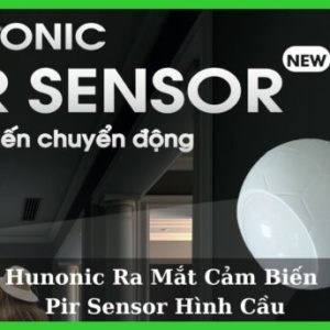 Cảm Biến Chuyển Động BLE Hunonic Pir Sensor Hình Cầu 5 Cảm Biến Chuyển Động BLE Hunonic Pir Sensor Hình Cầu