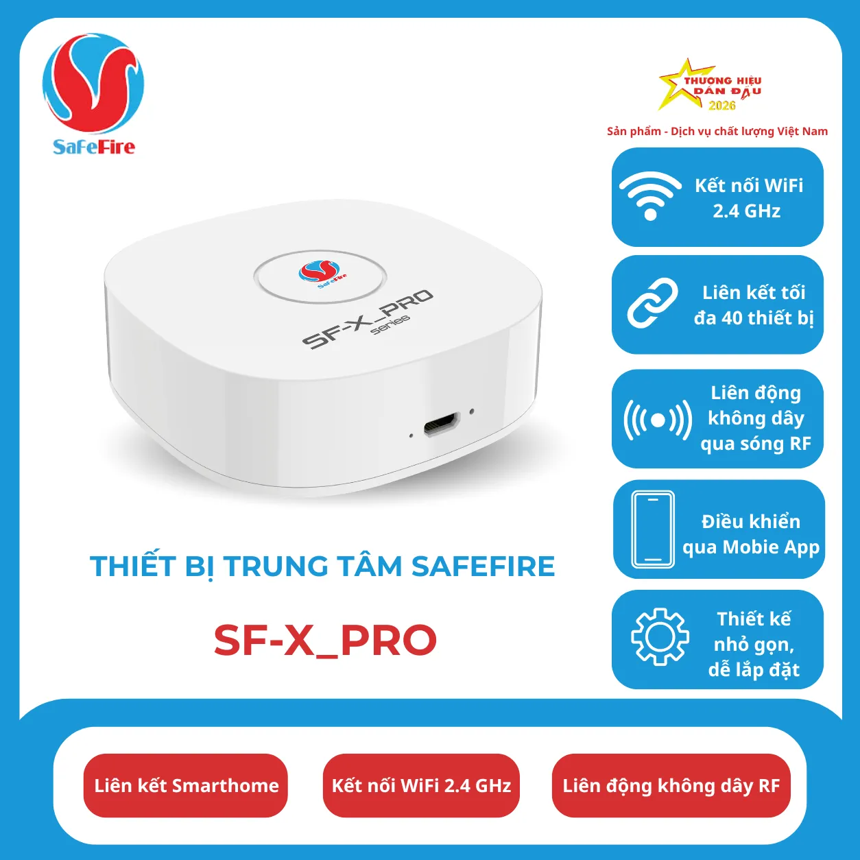 Thiết Bị Trung Tâm Gateway SafeFire SF-X Pro 11 Thiết Bị Trung Tâm Gateway SafeFire SF-X Pro