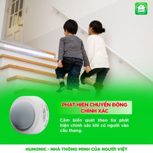 Cảm Biến Cầu Thang BLE Hunonic ST02