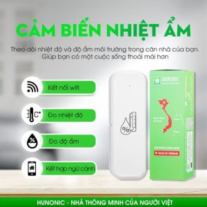 Cảm Biến Nhiệt Ẩm Wifi Hunonic 5 Cảm Biến Nhiệt Ẩm Wifi Hunonic