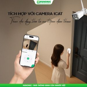 Chuông Cửa Thông Minh HUNONIC NOKA – An ninh tối ưu – Bảo mật tuyệt đối 11 Tinh Nang Chuong Noka1