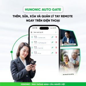 Cổng Tự Động Hunonic Auto Gate V2 (Bộ 1 motor) 23 Tinh Nang Cong Tu Dong3