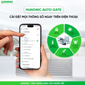 Cổng Tự Động Hunonic Auto Gate V2 (Bộ 1 motor) 25 Cổng Tự Động Hunonic Auto Gate V2 (Bộ 1 motor)