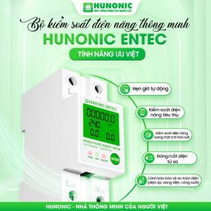 Bộ Kiểm Soát Điện Năng Thông Minh Wifi HUNONIC ENTEC