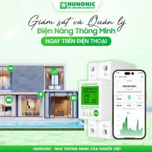 Bộ Kiểm Soát Điện Năng Thông Minh Wifi HUNONIC ENTEC