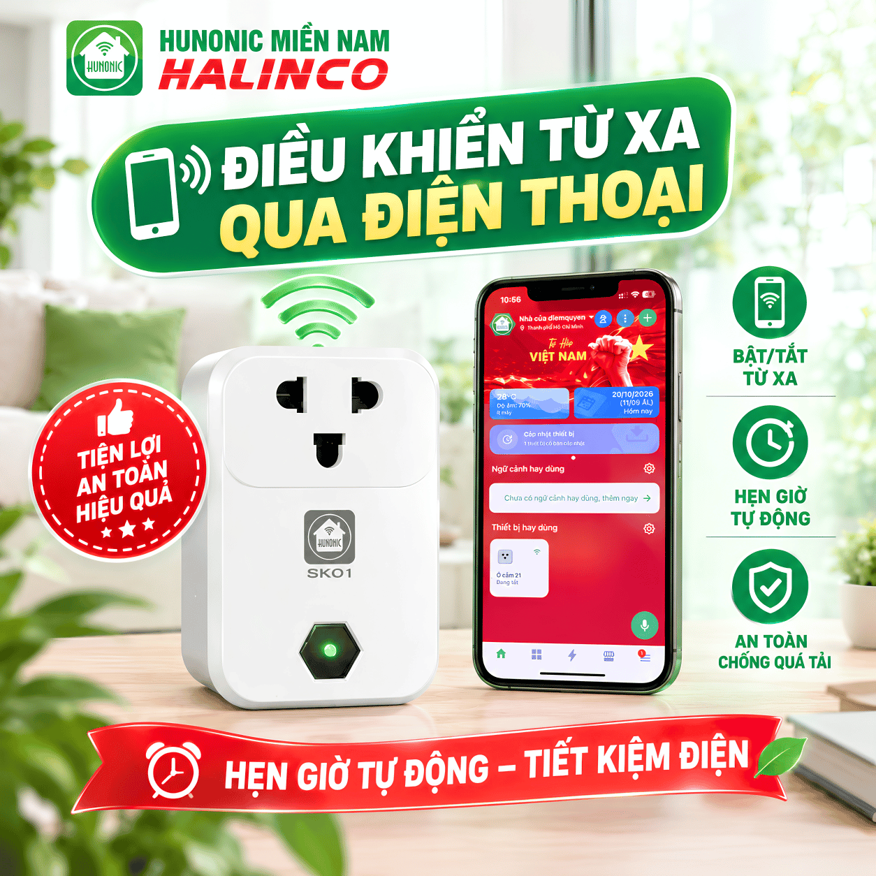 Ổ Cắm Thông Minh SK01