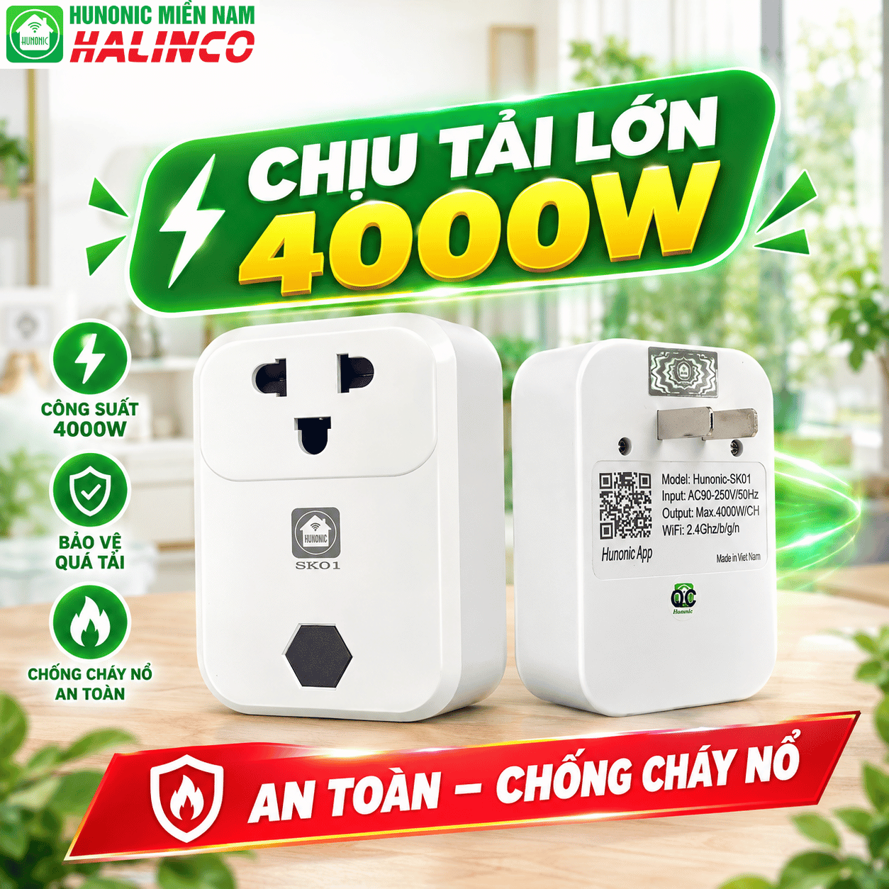 Ổ Cắm Thông Minh SK01