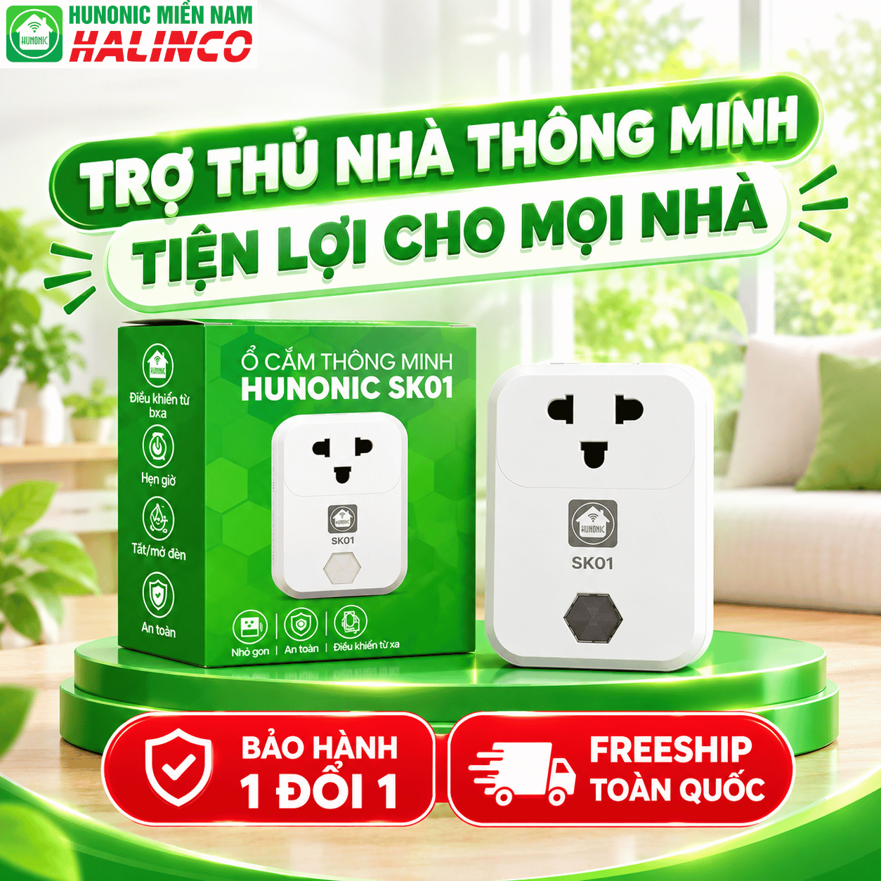 Ổ Cắm Thông Minh SK01