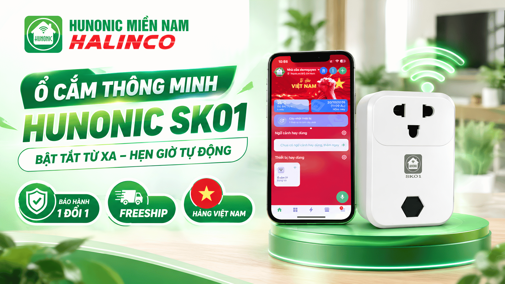 Ổ Cắm Thông Minh SK01